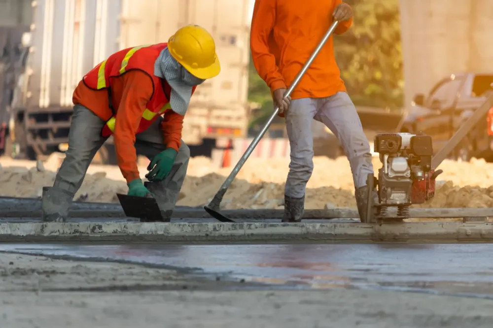 Travaux publics près de Tullins