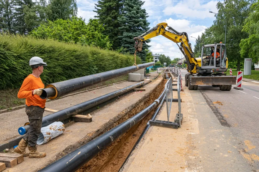 Réseau sec près de Tullins